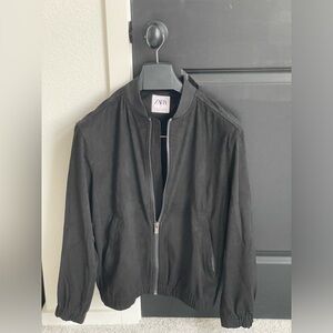Zara Suede Bomber